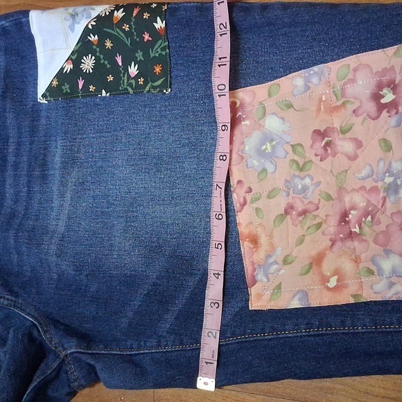 Patchwork Denim Barrel Leg Jeans - Picture 12 of 12